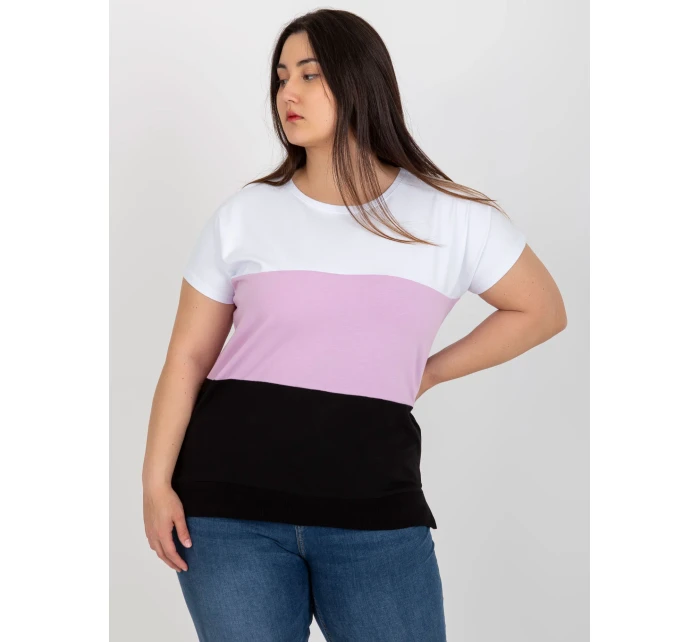 Bluzka RV BZ model 18617610 jasny fioletowy - FPrice Bluzka RV BZ model 18617610 jasny fioletowy - FPrice