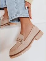 Dámské mokasíny s podrážkou beige Dstreet model 21984922 - FashionStreet Dámské mokasíny s podrážkou beige Dstreet model 21984922 - FashionStreet