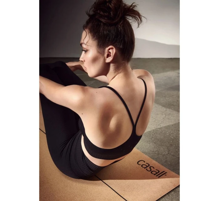 sportovní top s žebrováním Black model 21446364 - Casall sportovní top s žebrováním Black model 21446364 - Casall