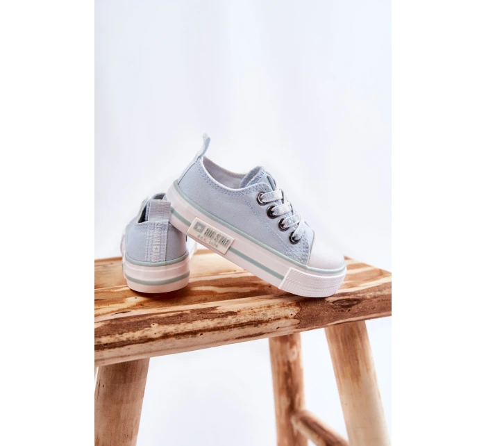 Dětské látkové tenisky BIG STAR model 21594703 Modrá - Big Star Shoes