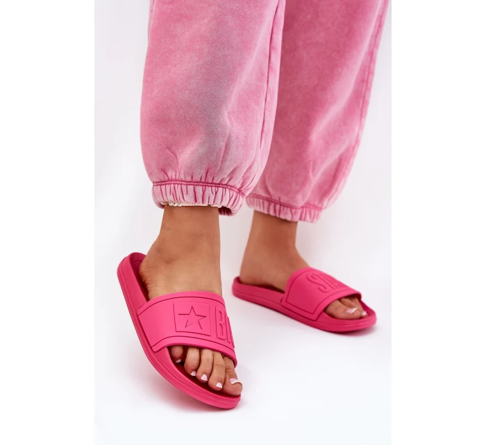 Klapki Damskie Big Star NN274A668 Fuksja