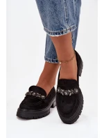 Eko Semišové Mokasíny Dámské S Černé model 21747671 - Boto Eko Semišové Mokasíny Dámské S Černé model 21747671 - Boto
