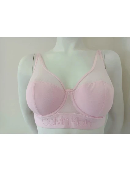 Dámská podprsenka model 20969720 světle růžová - Calvin Klein Dámská podprsenka model 20969720 světle růžová - Calvin Klein
