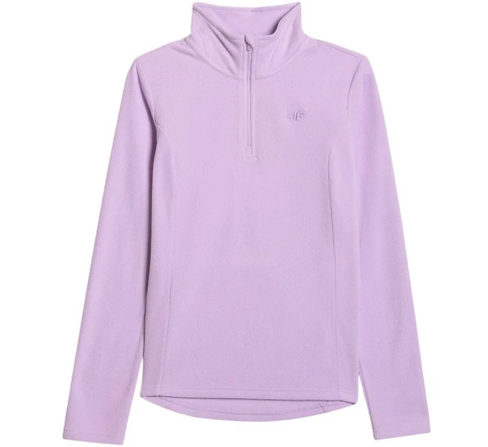Dámska fleecová mikina 4FWAW25UFLEF069 52S lilac - 4F