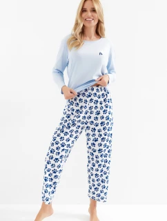 3511 DÁMSKE DLHÉ PYŽAMO ZOLA S-XL