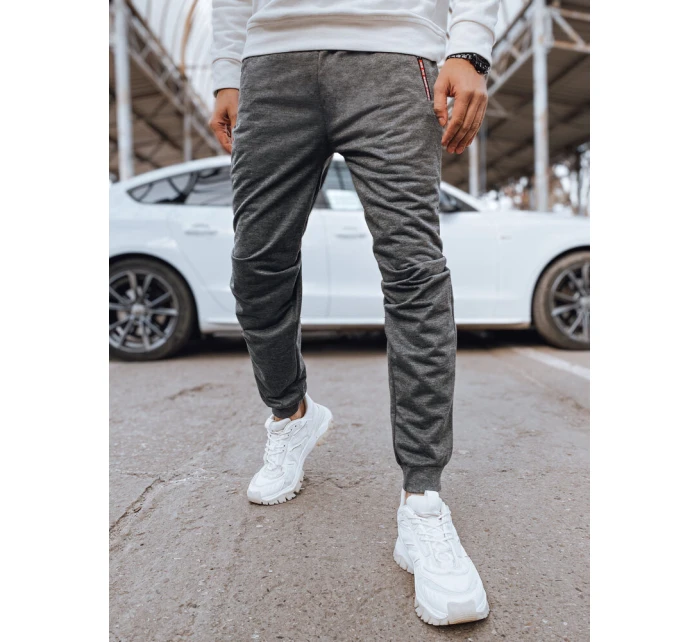 FashionStreet pánske svetlosivé tepláky UX4281