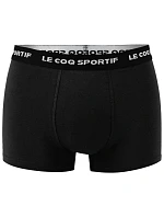 Le Coq Sportif pánske boxerky 3PAK black grey burgundy