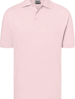 JN 70 Piqué polo model 22442052 rose - Daiber