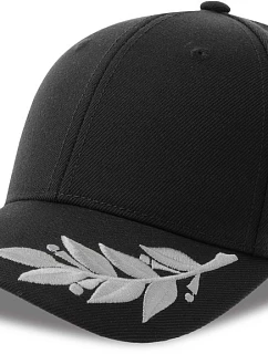 6 panelová baseballová kšiltovka black model 22450567 - Atlantis Headwear