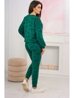 Súprava s nápismi zelenej farby