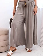 Dámske viskózové nohavice so širokými nohavicami fango