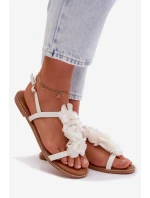 Dámské sandály Ploché S  Bílé model 21961030 - Boto