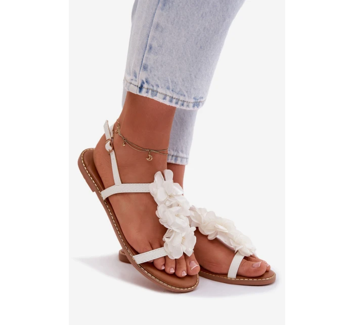 Dámské sandály Ploché S  Bílé model 21961030 - Boto