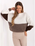 Jumper MI SW 3181.22 hnedý Jumper MI SW 3181.22 hnedý