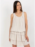 Sukienka TW SK BI model 18630099 jasny beżowy - FPrice