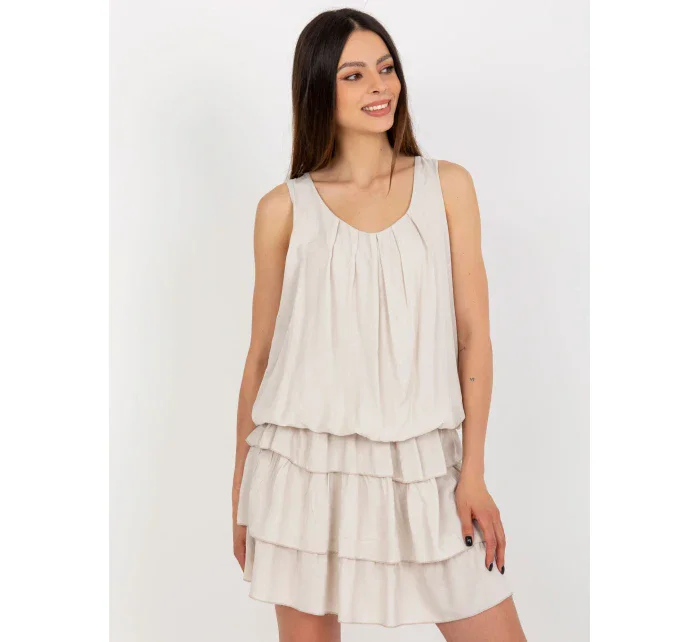 Sukienka TW SK BI model 18630099 jasny beżowy - FPrice