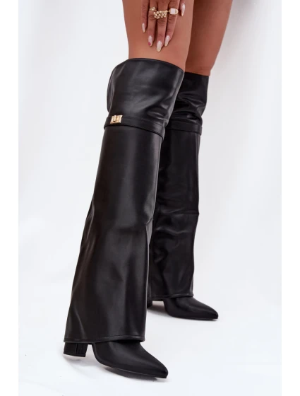 Topánky na podpätku model 217223 Krok vo veľkom štýle