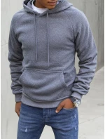 Pánská tmavě šedá mikina model 21966908 - Dstreet