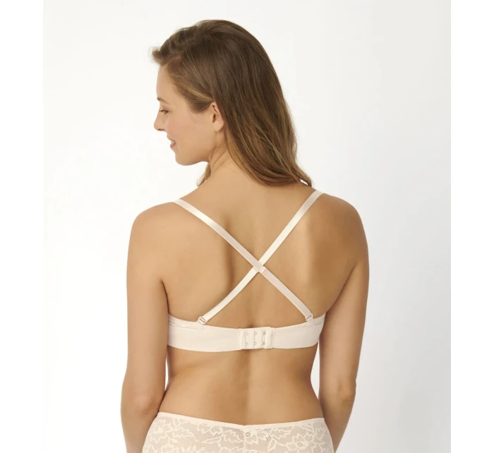 Dámská vyztužená podprsenka Vivid Spotlight model 21745507 krémová - Triumph Dámská vyztužená podprsenka Vivid Spotlight model 21745507 krémová - Triumph