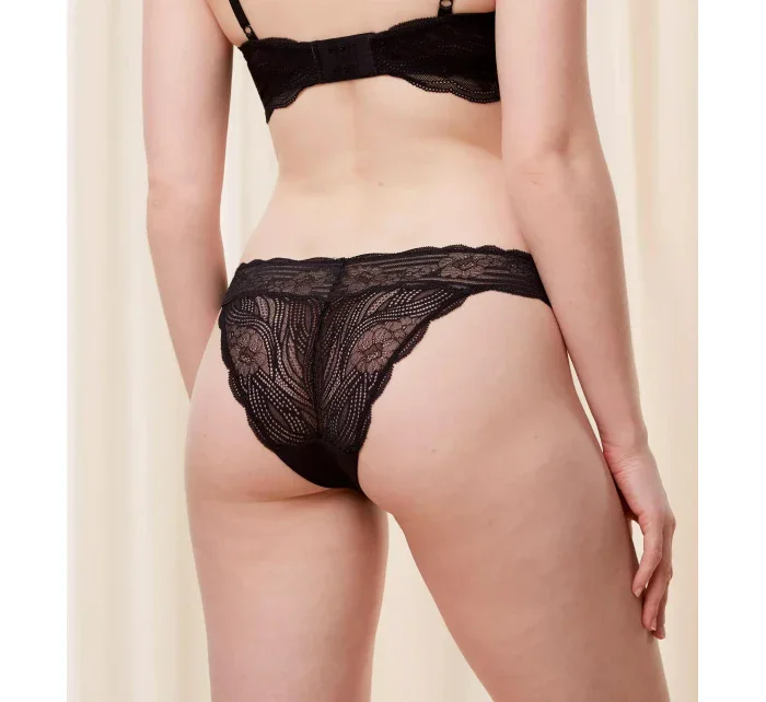 Triumph Lift Smart Highleg Brazilian EX - BLACK - TRIUMPH BLACK - TRIUMPH