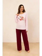 Dámské pyžamo model 21236343 long/r Z25/26 - Regina