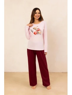 Dámské pyžamo model 21236343 long/r Z25/26 - Regina