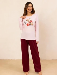 Dámské pyžamo model 21236343 long/r Z25/26 - Regina