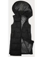 Čierna dámska prešívaná vesta S'West (B8223-1)