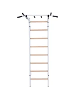 DREVENO-KOVOVÝ GYMNASTICKÝ REBRÍK S HRAZDOU LAVIČKA 221W