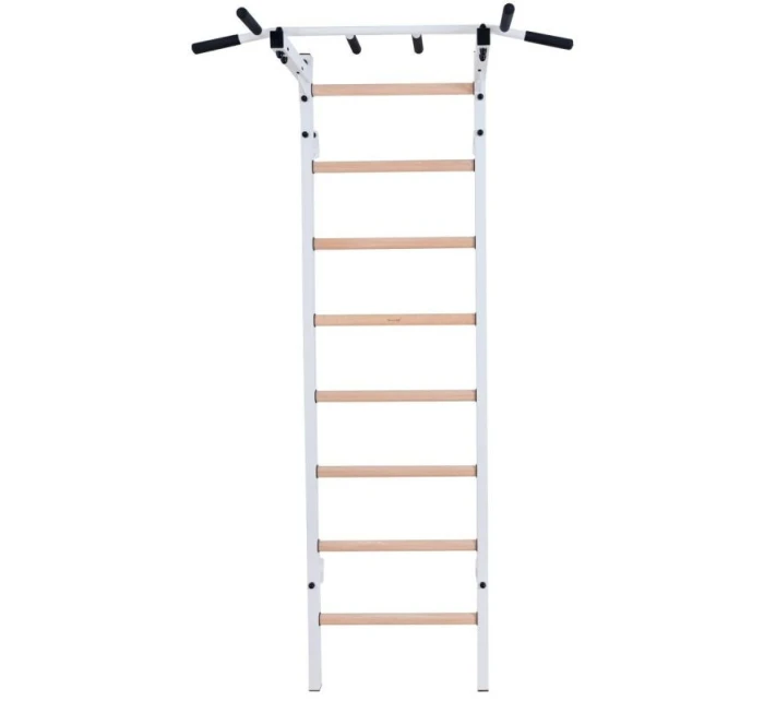 DREVENO-KOVOVÝ GYMNASTICKÝ REBRÍK S HRAZDOU LAVIČKA 221W