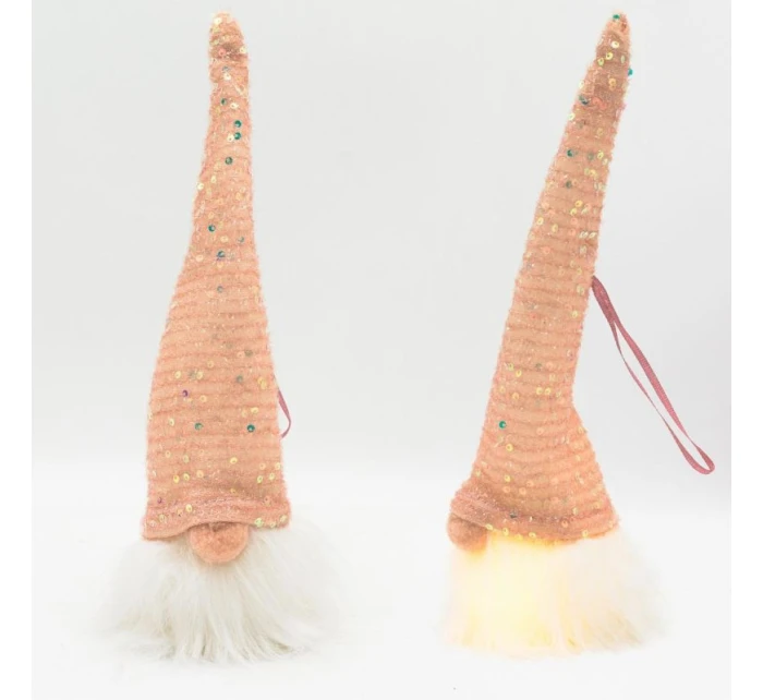 MIKOŁAJ DEKORACYJNY LED model 21833219 RÓŻOWY