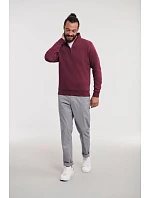 Mikina s 1/4 zipem "Authentic" 10. convoy grey model 22473174 - Russell Athletic