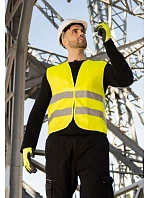 – Jednoduchá bezpečnostní vesta yellow model 22473503 - Korntex – Jednoduchá bezpečnostní vesta yellow model 22473503 - Korntex