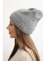 Čepice s rolováním Magda K293 camel