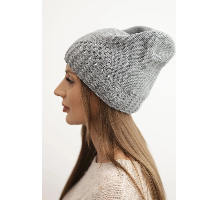 Čepice s rolováním Magda K293 camel