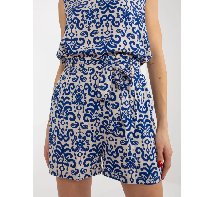 Dámske šortky D73770R62159KA tmavo modré - FPrice