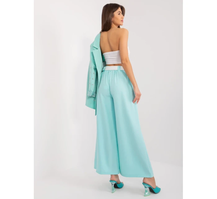 Spodnie DHJ SP model 19760102 mietowy - FPrice Spodnie DHJ SP model 19760102 mietowy - FPrice