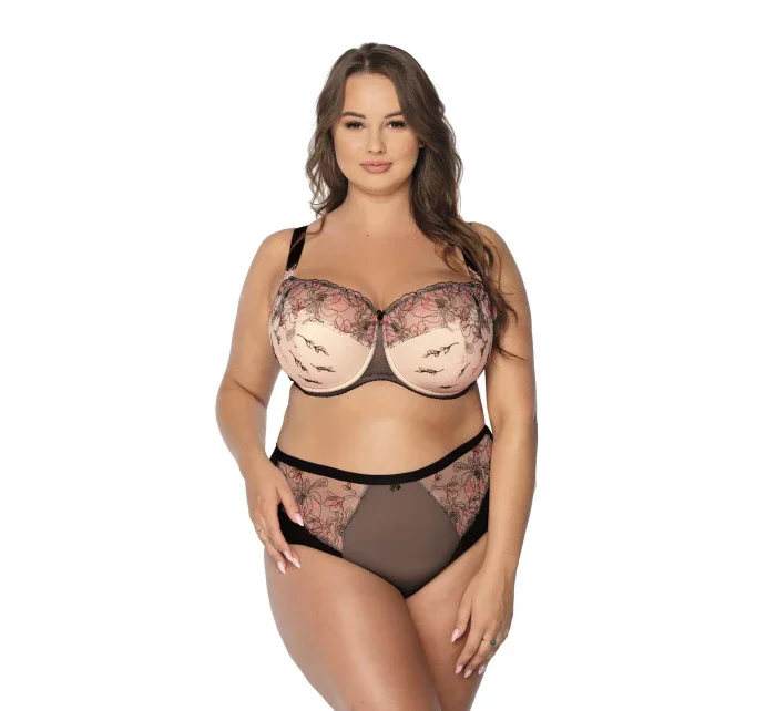 Polovyztužená dámská podprsenka BS černá  model 18335962 - Gaia