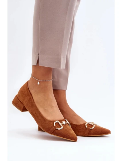 Balerínky 868-8 camel - Krok vo veľkom štýle