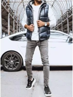 Pánská tmavě modrá vesta Dstreet model 21965339 - FashionStreet