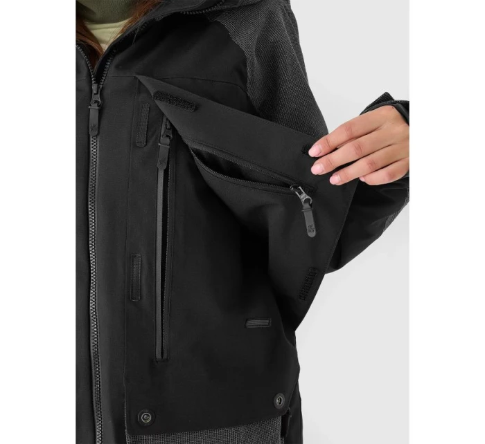 Dámska snowboardová bunda s membránou 10000 4F 4FWAW24TTJAF587-20S Dámska snowboardová bunda s membránou 10000 4F 4FWAW24TTJAF587-20S