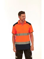 220 HiVis Piqué Polo hi vis model 22501623 - Yoko