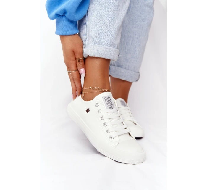 Dámské Tenisky Big Star Bílé model 21525456 - Big Star Shoes
