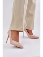 Lakované Lodičky S  Béžové model 21684963 - Boto