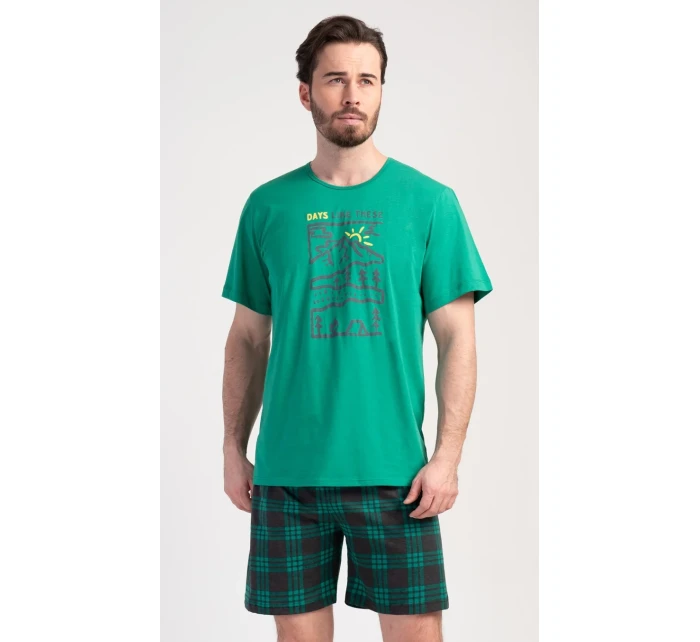 Pánske pyžamové šortky Outdoor