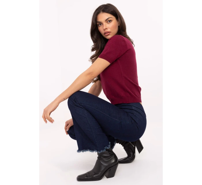 Džínsy model 220021 Taliansko Moda