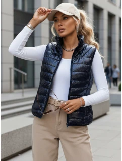Dámska tmavomodrá vesta WIANO FashionStreet TY3551