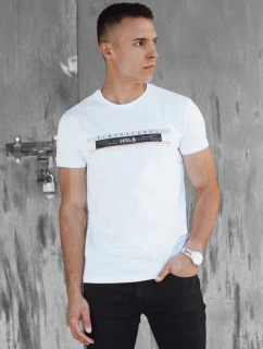 FashionStreet pánske biele tričko RX5556