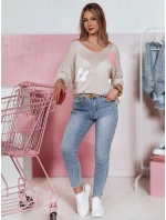 LIMORE FashionStreet dámske úzke džínsy UY2348 LIMORE FashionStreet dámske úzke džínsy UY2348