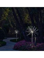 SOLÁRNE SVIETIDLO FÚKAČ STROM OHŇOSTROJ 80CM 90 LED